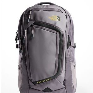 north face resistor charges backpack